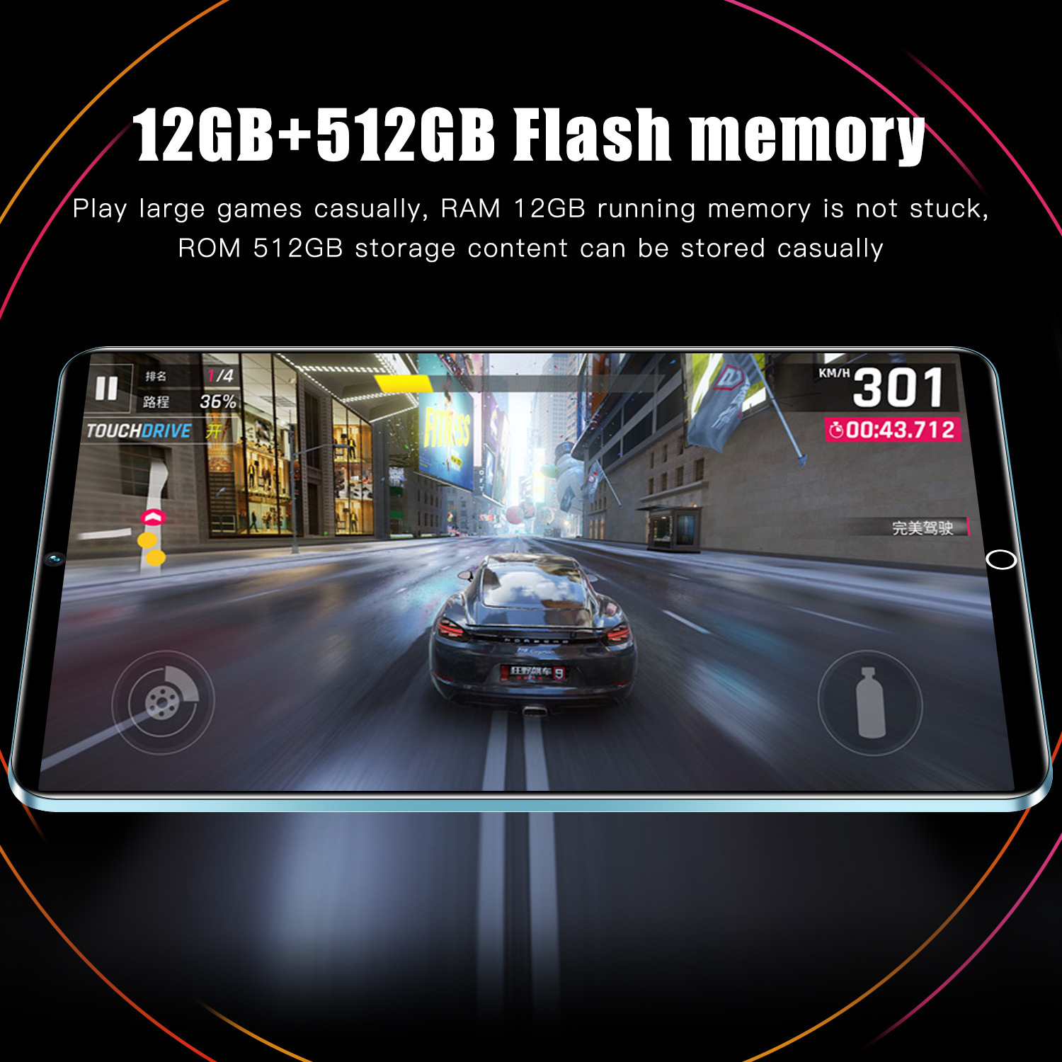 Kids' Multitasking Tablet Ideal Tool For Study And Fun With Superior Endurance