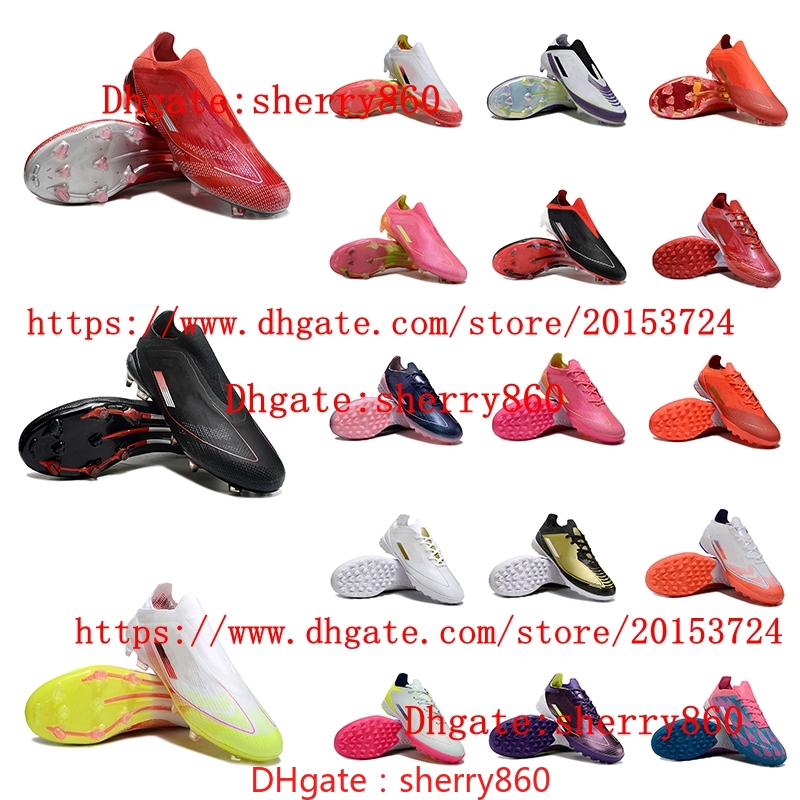 Mens Soccer shoes FG TF Turf Cleats Football Boots Scarpe Da Calcio Firm Ground Breathable Plating Sole Knit