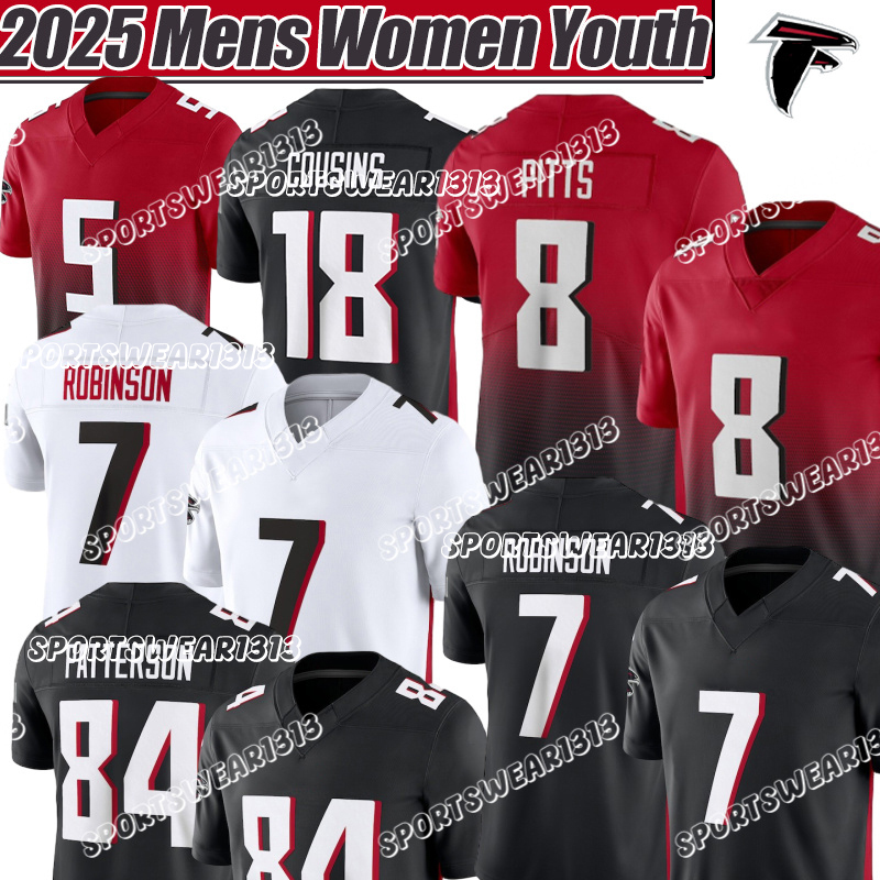 Atlantacity Falcon jersey Bijan Robinson 18 Kirk Cousins Drake London Kyle Pitts Michael Vick Younghoe Koo Jessie Bates Michael Penix Jr Football Jerseys 80