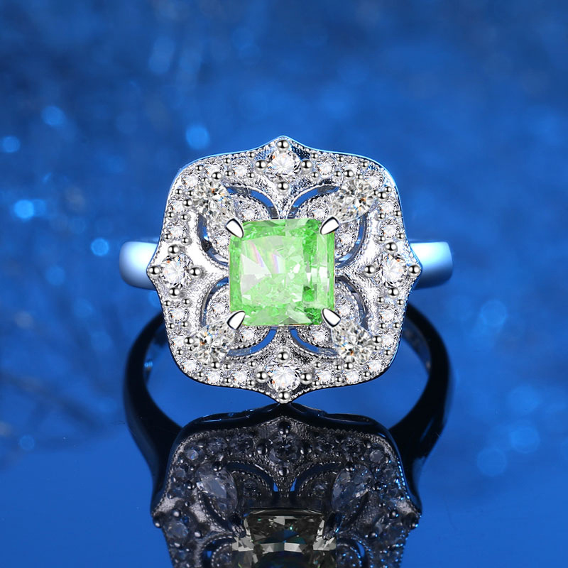 Chic 925 Sterling Silver Radiance Design Diamonds: Select from Three Hues of Exquisite Jewellery