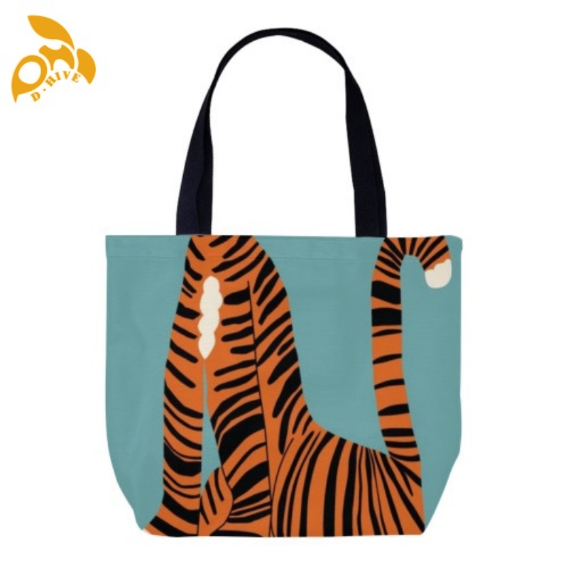 Free delivery. Designers customize lightweight high-quality full-width printed canvas bags in white and black.