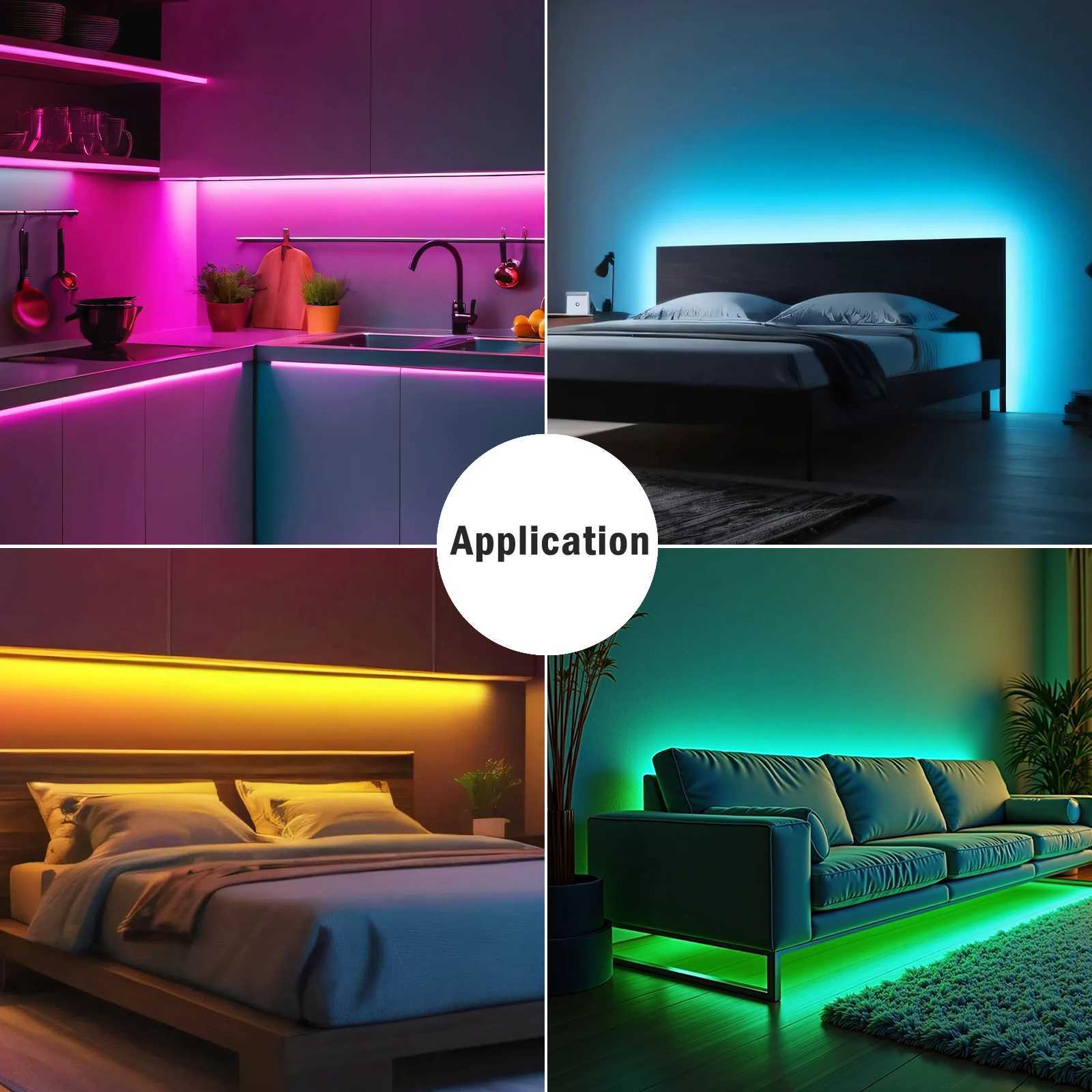 3mm Ultra Thin COB LED Strip Light 5V 12V 320 LEDs/m High Density Flexible Tape Ribbon White/Ice Blue/Pink/Red RA90 LED Lights W250701