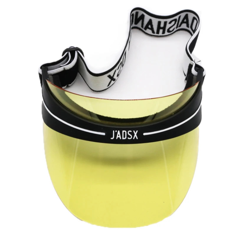 Outdoor Travel Sun Cap Unisex Randomly Sent with And Without Yellow Color Transparent PVC Golf Cap Hats for Women250522