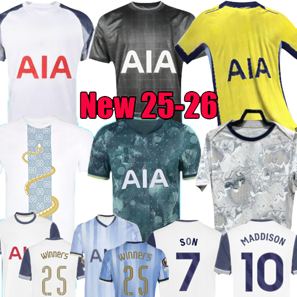 25 26 24 Fan version MADDISON SON WERNER Soccer Jerseys KULUSEVSKI RICHARLISON KULUSEVSKI 2025 ROMERO VELIZ VAN DE VEN Football kits shirts Men kids sets