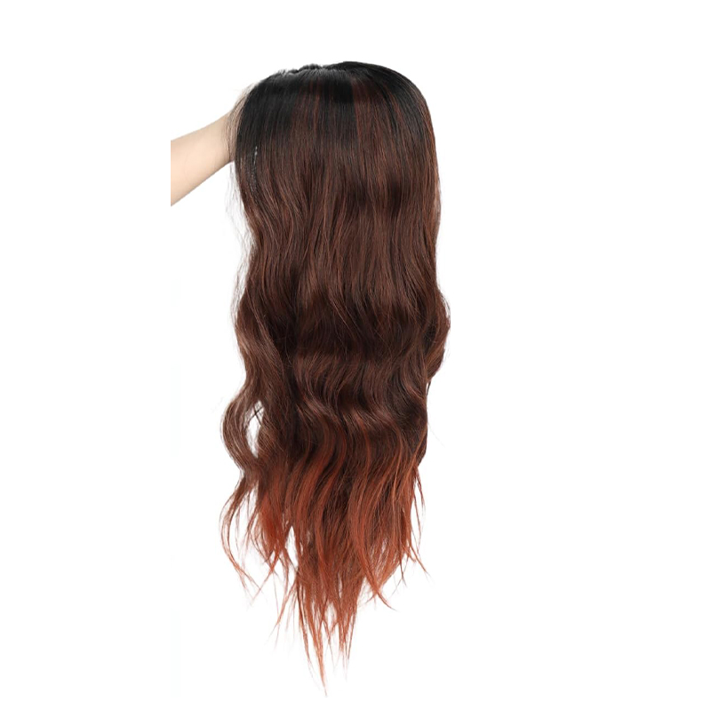 26 inch T-part lace wig synthetic heat-resistant wig | 13x4x1 synthetic lace front wig | long wave wig for women