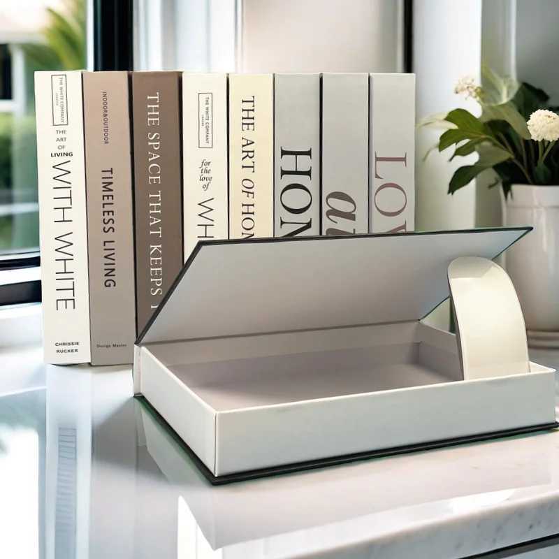 Luxury Home Decor Fake Book Storage Box Decorative Books Designer Coffee Table Books Bedroom Shooting Prop Fashion Magazine Boho Y250524