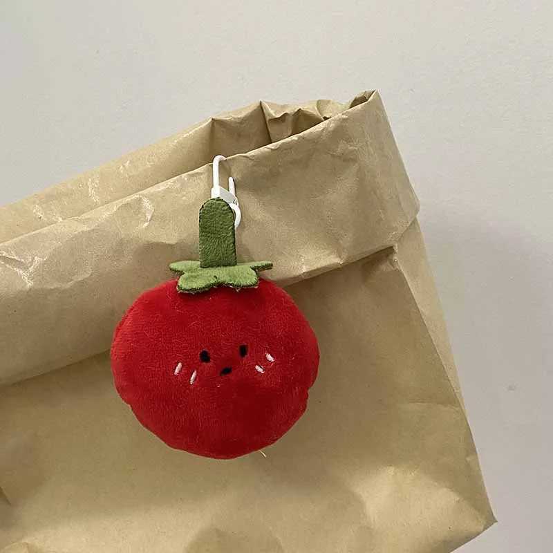 Funny Food Toy Keychain Plush Simulation Food Potato Croissant Plush Toy Pendant Cute Girls Gift Pendant Accessories Ornament W250526