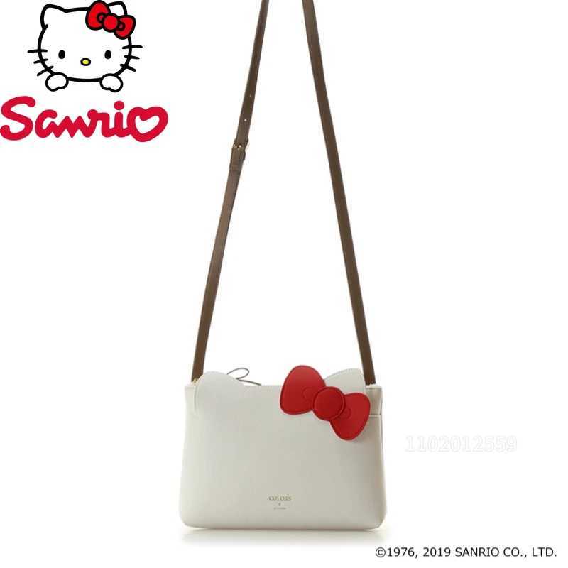 Sanrio Hello Kitty New Womens Shoulder Bag Luxury Brand Original Womens Shoulder Messenger Bag Cartoon Cute Womens Bagw250524