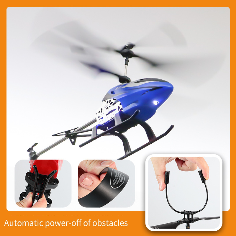 Free shipping aircraft 3.5-channel built-in gyroscope remote-controlled helicopter model toy