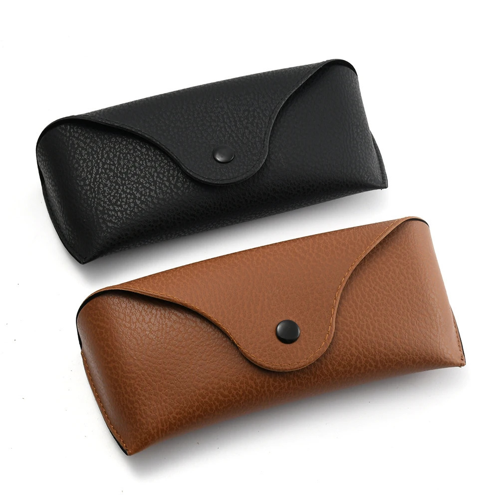 COHK Fashion Leather Soft Sunglasses Case For Men Glasses Box Bag Hard Protector Eyeglasses Accessories 250519