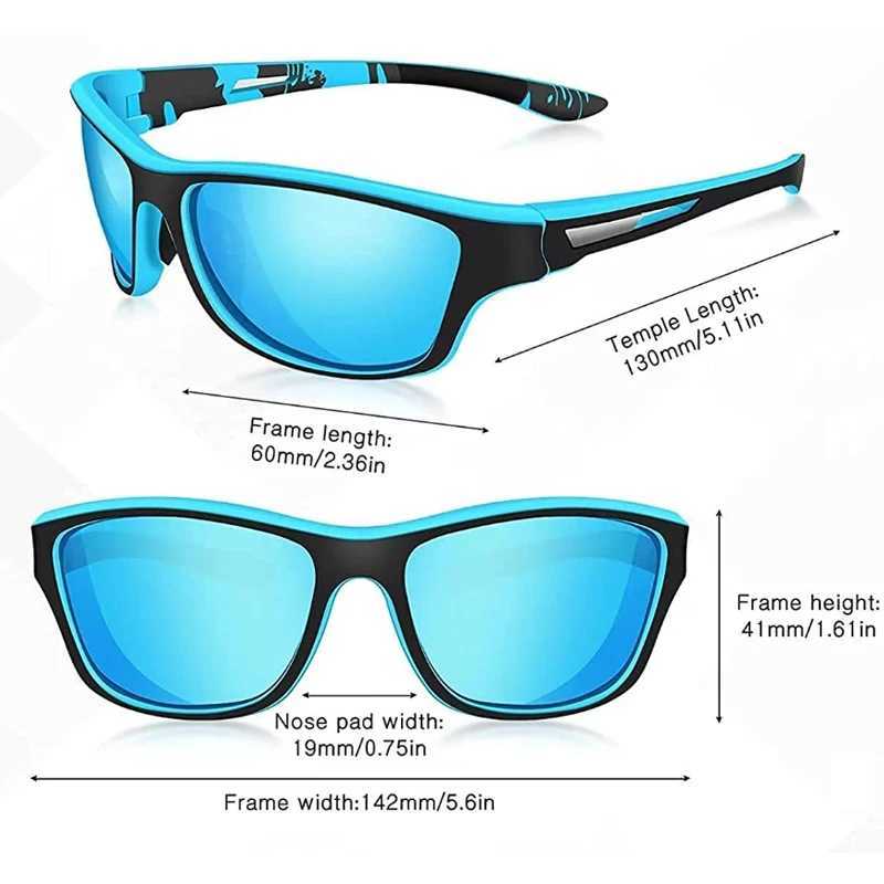 High Definition Polarized Sunglasses for Men Women Outdoor Sport Fishing Sun Glasses UV400 Protection Driving Eyeglasses M250524