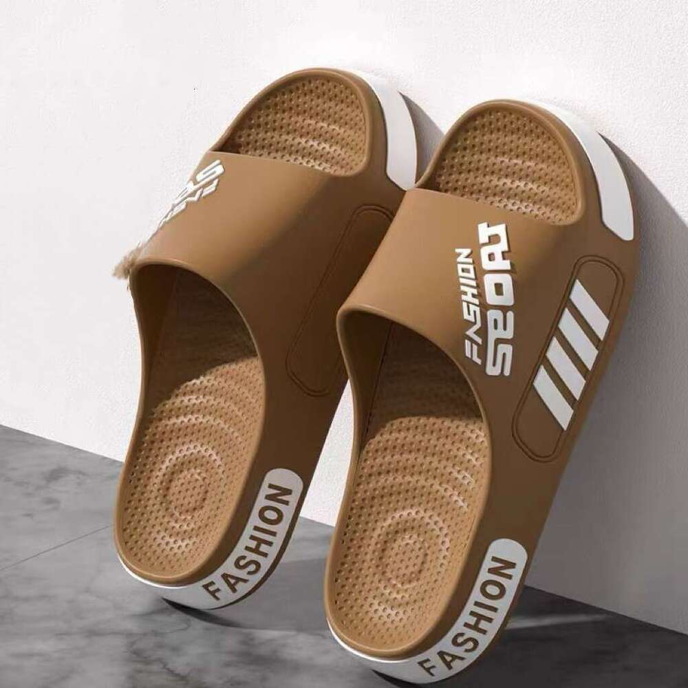 EVA Slippers Men's Plus Size Trendy Student Cool Slippers Outdoor Designer Sandals Anti Slip Slippers Men's Slippers Summer New Casual Cool 