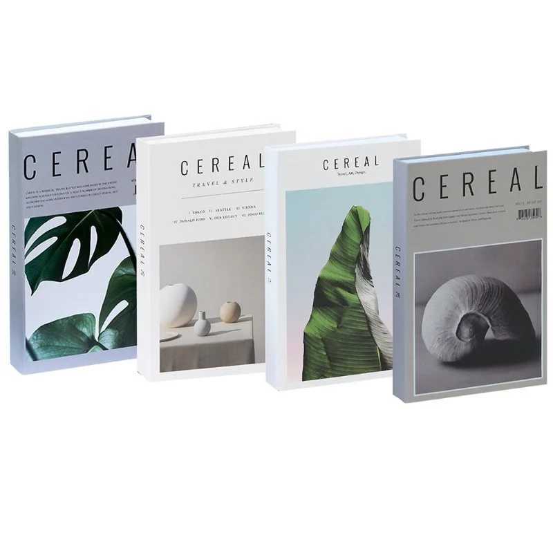Faux Fake Books for Decoration Decorative Books for Home Decor Bookshelf Coffee Table Designer Decor Set Aesthetic 4PcsY250524