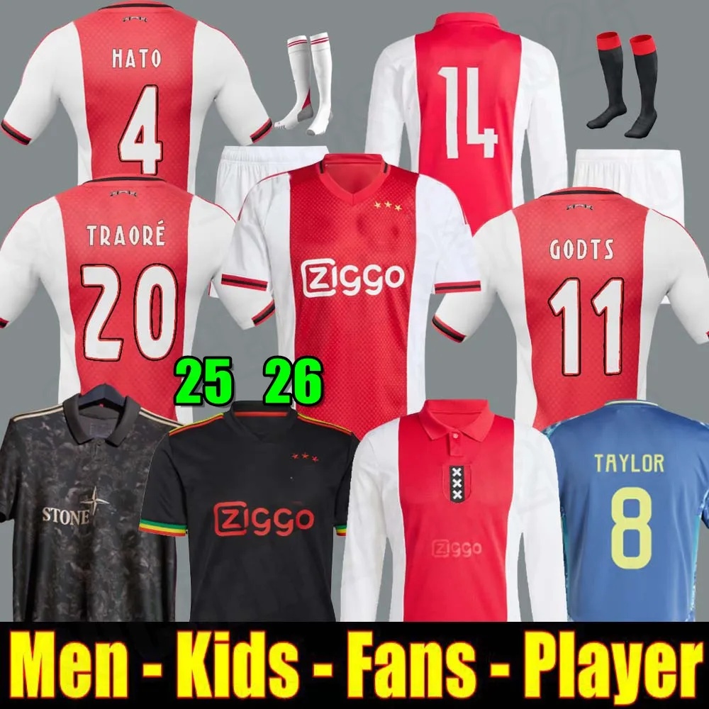 25 26 125th Anniversary Soccer Jerseys Men Kids Kit 2025 Football Shirts MARLEY HATO Co branded styles Godts TAYLOR CRUYFF Bob stone Traore Weghorst Klaassen