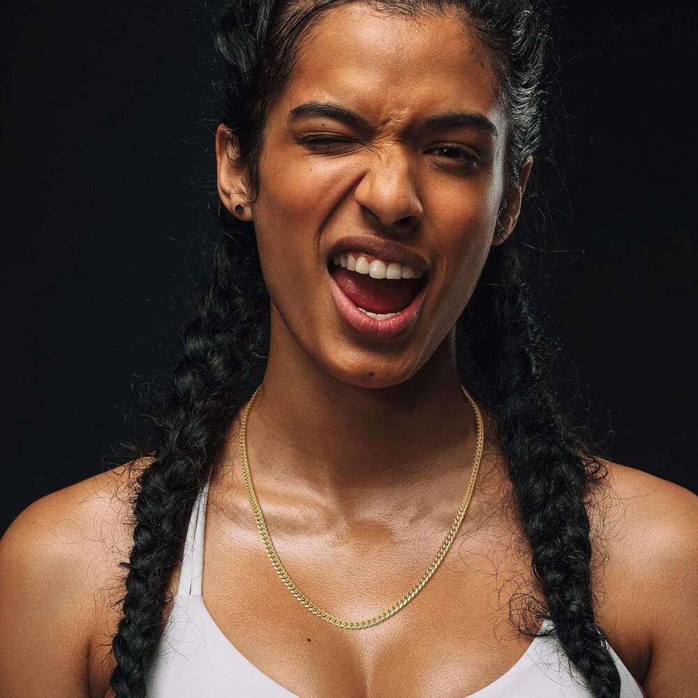 Italian solid 14k gold over sterling sier necklace for men and women, 3.5mm, 4mm, 5mm necklace, world craftsmanship Cuban chain, men's chain 16 1