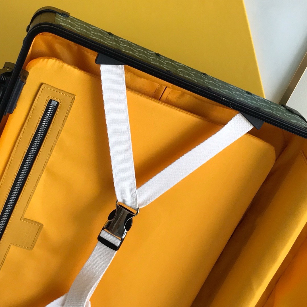 2025--10A Case Suitcase Canvas Leather 360 Degree Rotative Wheels Women Men Luggage Travel 20 Inches Universal Wheel Duffel