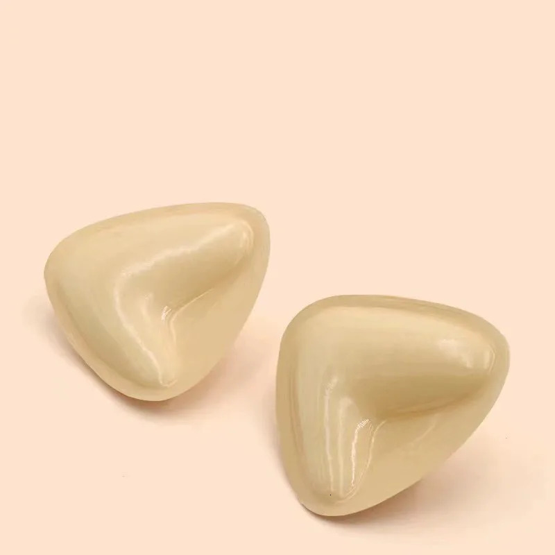 1 Pair Solid Self Adhesive Bra Double Both Sided Sticky Push Up Bra Inserts Reusable Adhesive Ultra Breast Lift Padding Insert 250519
