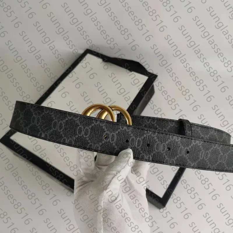 Belts for men designer belt Fashion Mens business Casual Belts Designer Letter Smooth Buckle Belt Width 3.8cm Mens belt