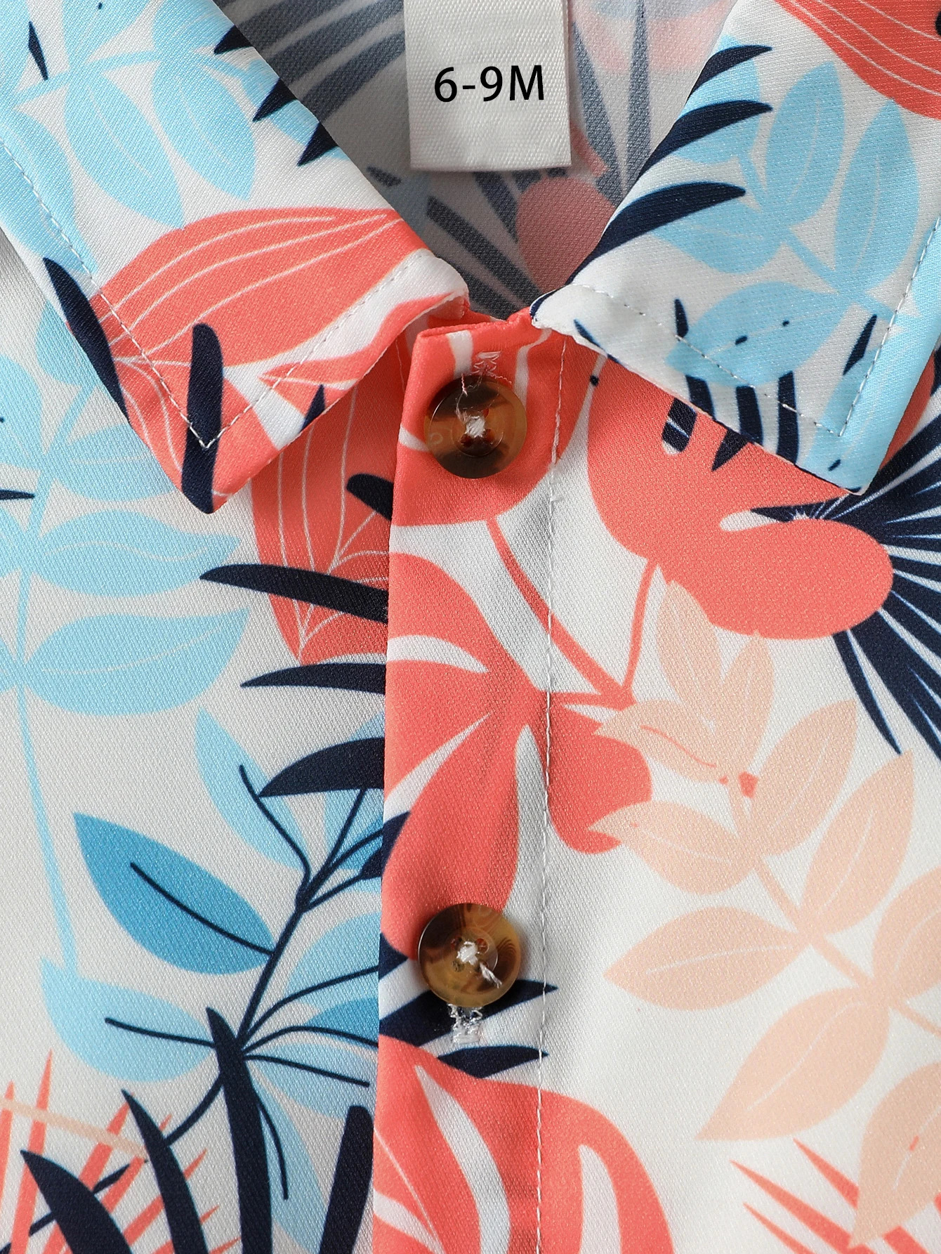 Baby Boys Summer Short Print plants Shirt Solid Cotton Pantsuit For 13Y Casual Daily Wear Clothing Set 250517z