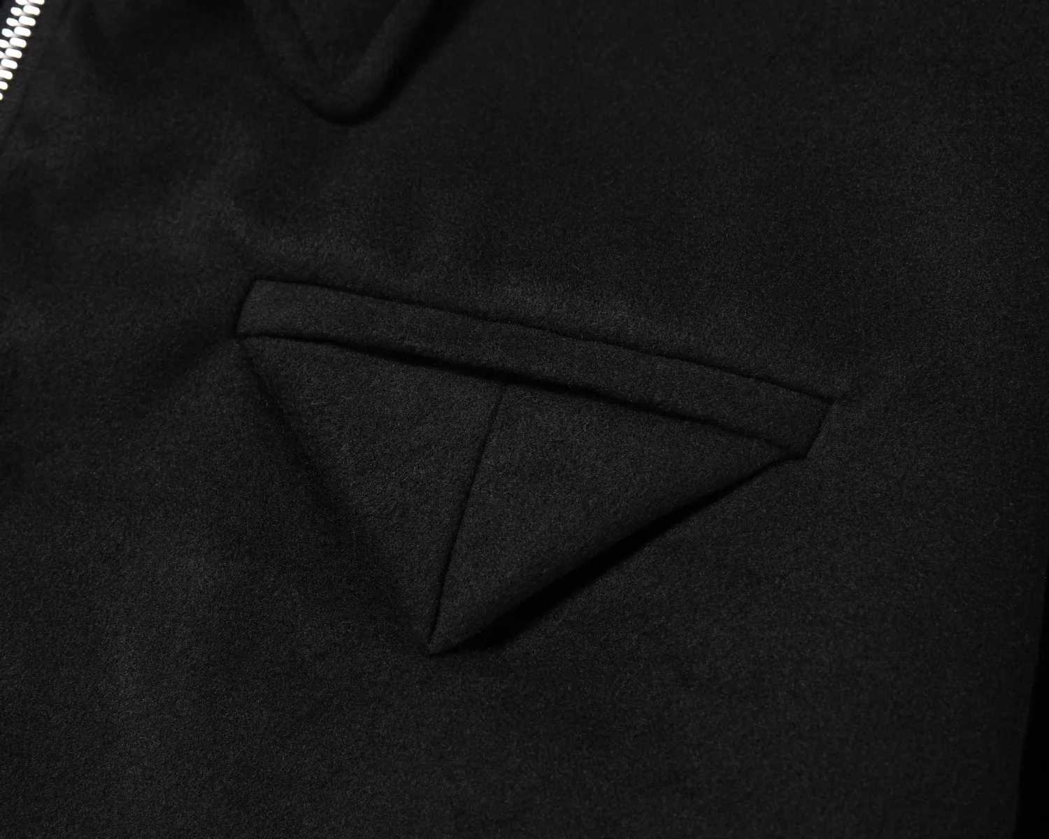 High Street Trendy Mens Coats Softened Thickened Zippers Non-stained Jackets Men W250524