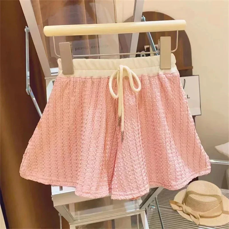 Baby Girls Cute Sweet Clothes Set Kids Casual Short Sleeve Top Pant Outfit Summer Children Comforts Fashion Sportswear 210Y 250517z