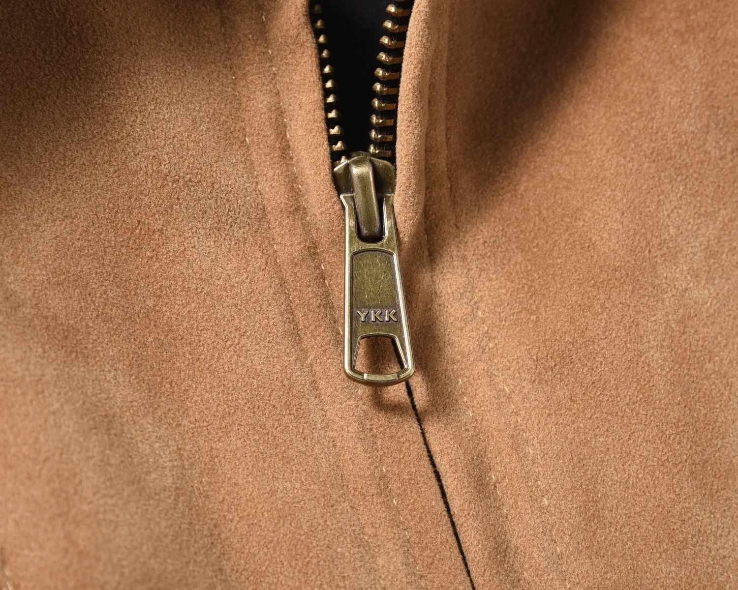 High Street Detroit Lapel Faux Deerskin Zipper Washed Jacket Top Padded Jacket Cotton Clothing for Men W250524