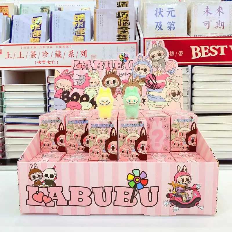 48pcs Labubu Resin Plush Blind Box Pendant Backpack Accessories Desktop Cute Ornament ChildrenS Surprise Birthday Gifts Z250524