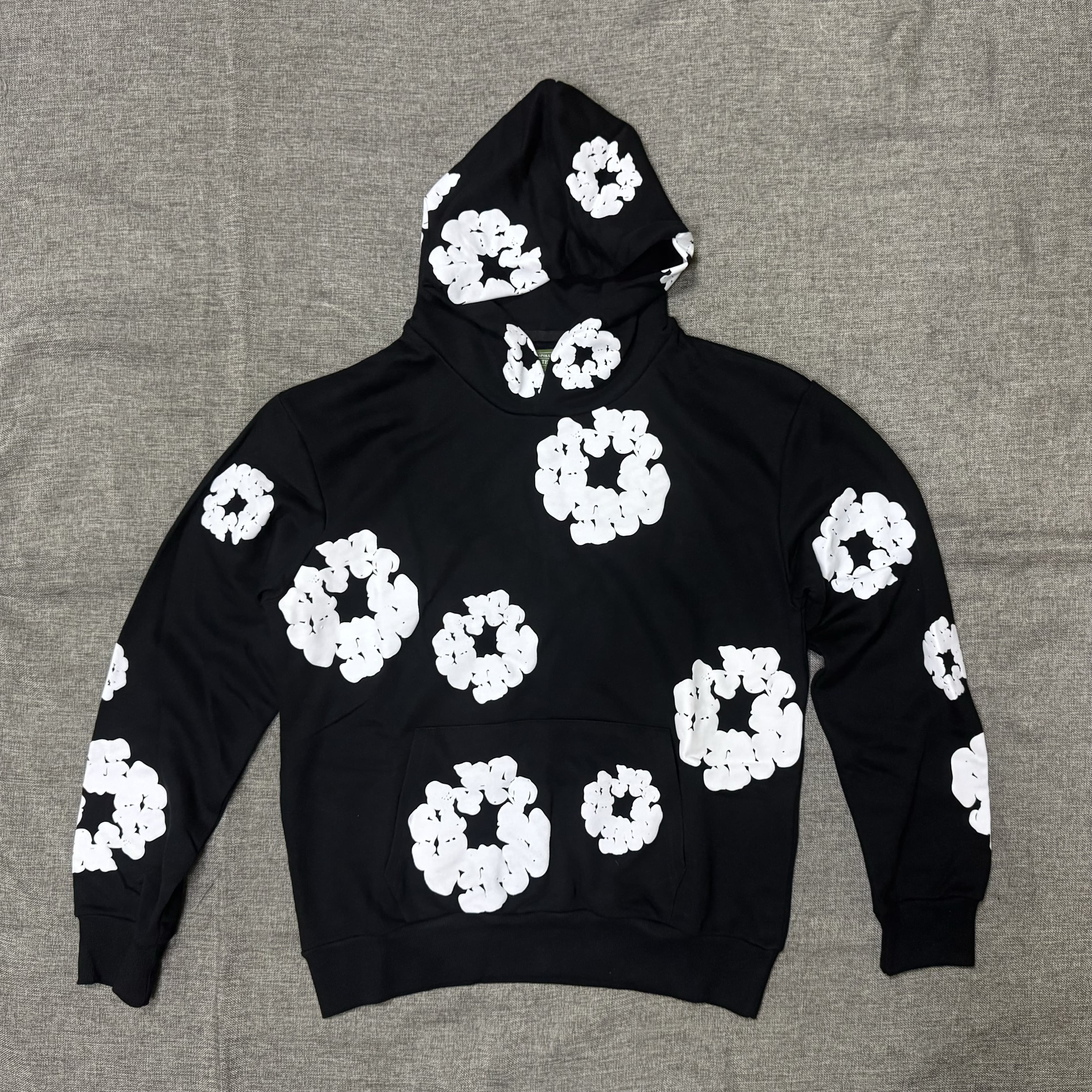 Designer high quality Hoodie Black Men's the Cotton Wreath Sweatshirt Unisex Oversized Hoodies Design Hoody Fashion Hip Hop Hooded Sweatshirt A11