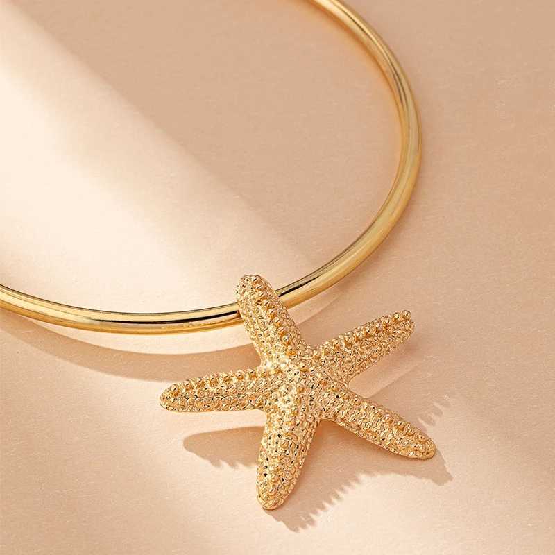 Metal Tube Star Necklace For Women Chokers Holiday Accories Fashion Jewelry Wholesales Gifts Train Designer New Styles C1456 XJ250524