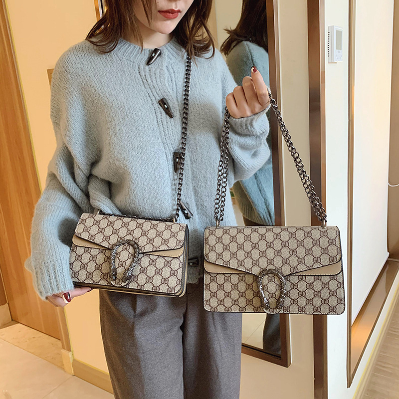 2025 New Trendy and Fashionable Wine God Printed Mini Single Shoulder Diagonal Chain Women's Bag