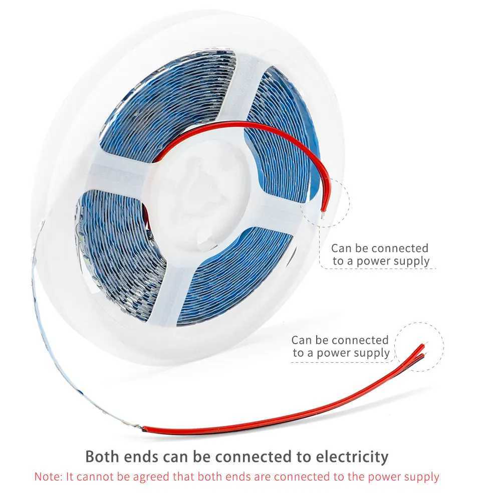 S Shape 6mm Width 2835 SMD LED Strip Bendable 120LED/m Flexible Tape Light Ribbon For DIY Neon Sign Letter 12Color 1m-20m W250524