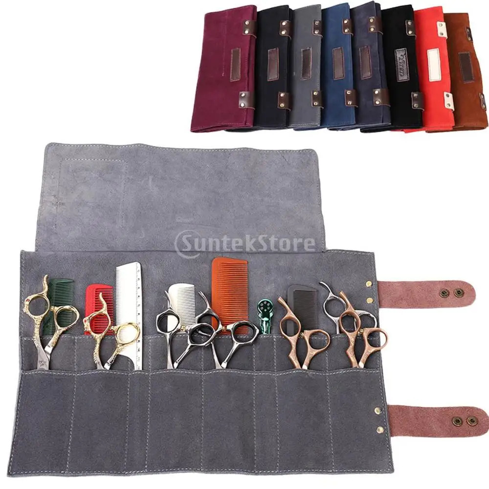 Hair Scissor Pouch Holster for Hairdressers Salon Hair Stylist Barber Scissors Shear Hairdressing Tools Holder Case Bag 250516