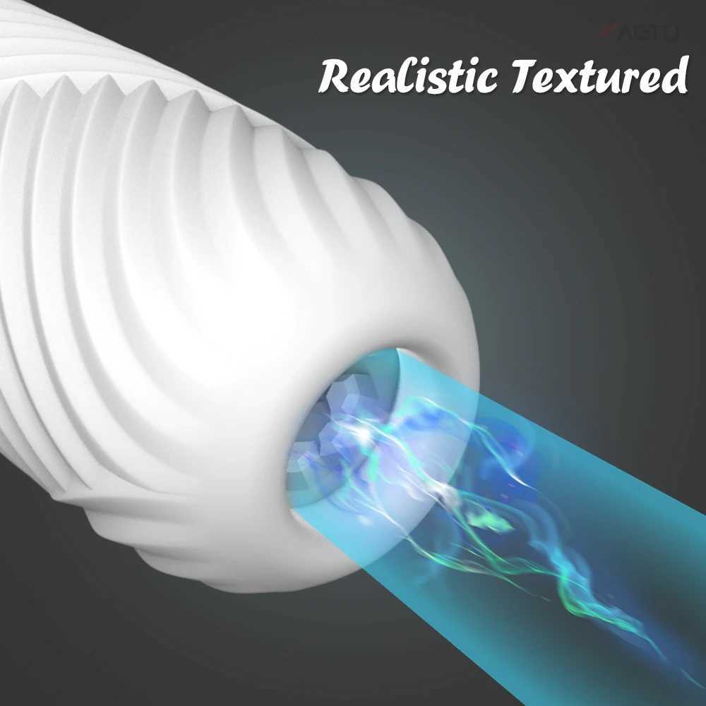Male Masturbation Goods Silicone Stretchable Masturbator for Men Pocket Pussy Waterproof Sex Toy for MenXJ250524