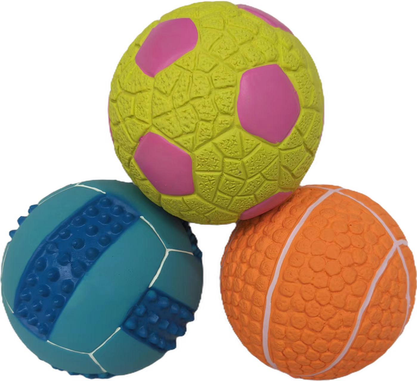 Squeaky Basketball Latex Dog Toys Wholesale New Sports Sustainable Dog Toys