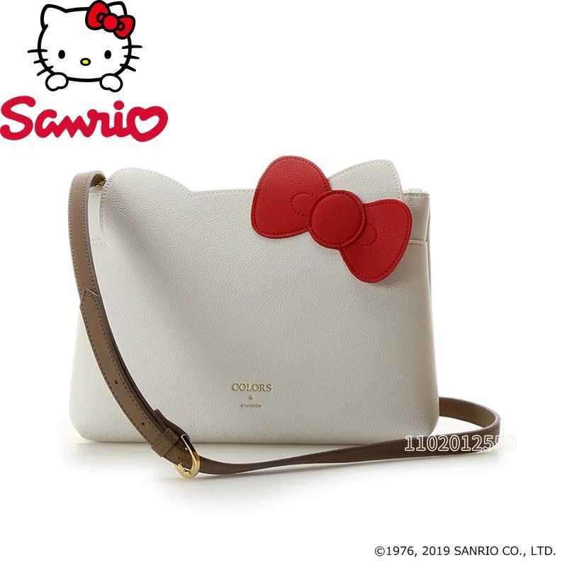 Sanrio Hello Kitty New Womens Shoulder Bag Luxury Brand Original Womens Shoulder Messenger Bag Cartoon Cute Womens Bagw250524