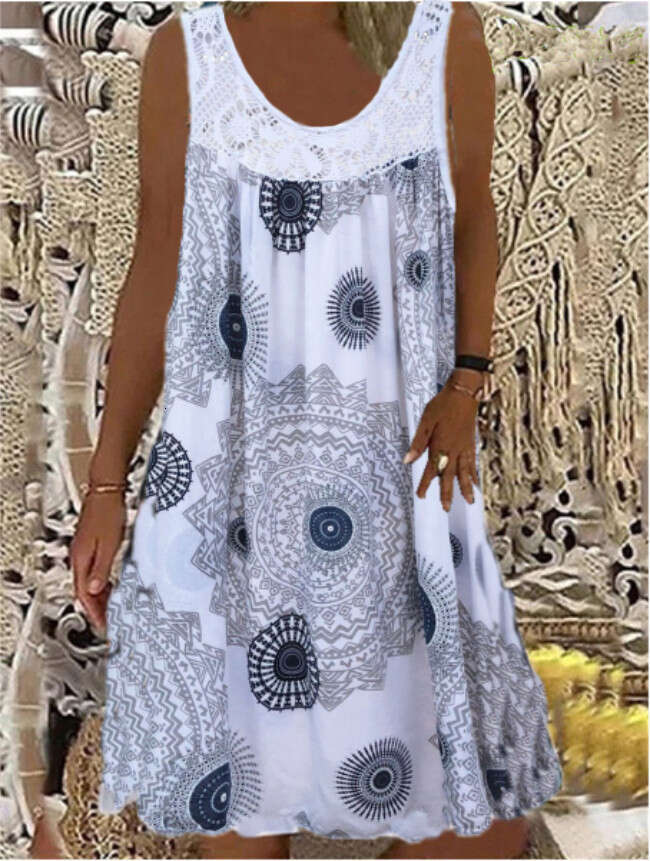 Maxi Dress New Women S Digital Print Off The Shoulder Sexy Strap Loose Lace Casual Dress Floral Dress