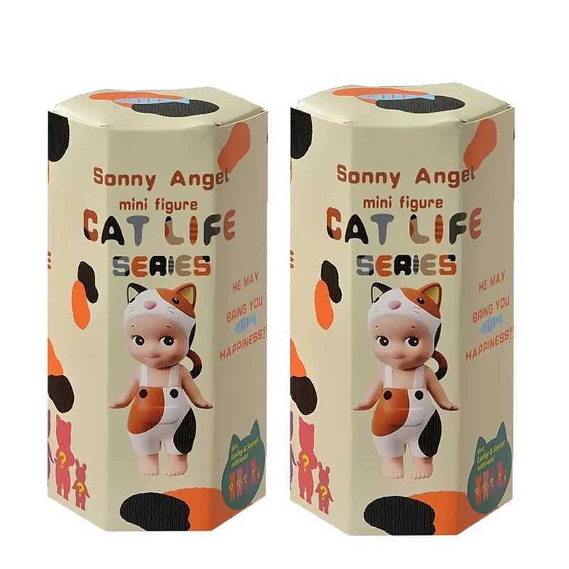 2025 Cute Cat Angel Anime Figures Blind Box Ornaments Dolls Fans Children Gift New S Angel Figure Dream Series Blind Box Z250524