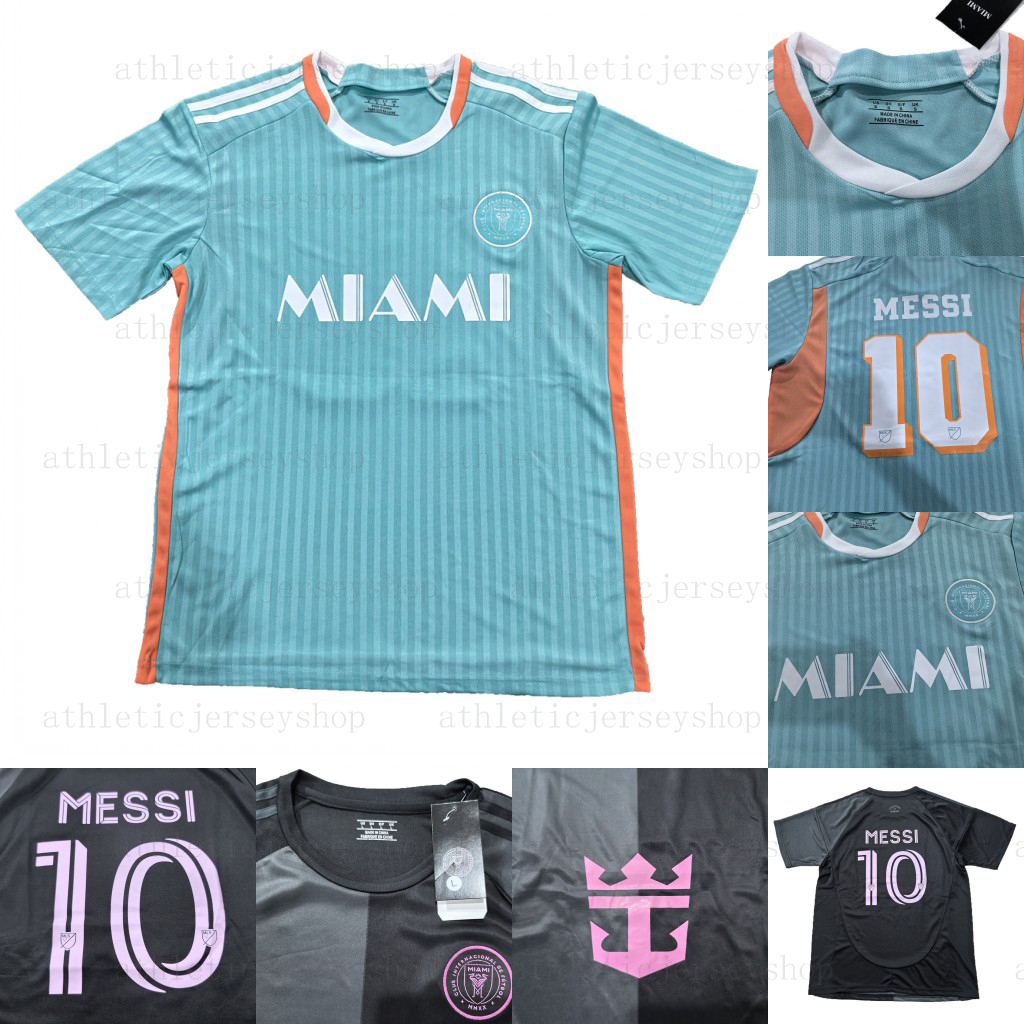 Custom M E S S I Soccer Jerseys Suarez Cremaschi Sergio Jordi Alba ANY NAME ANY NUMBER