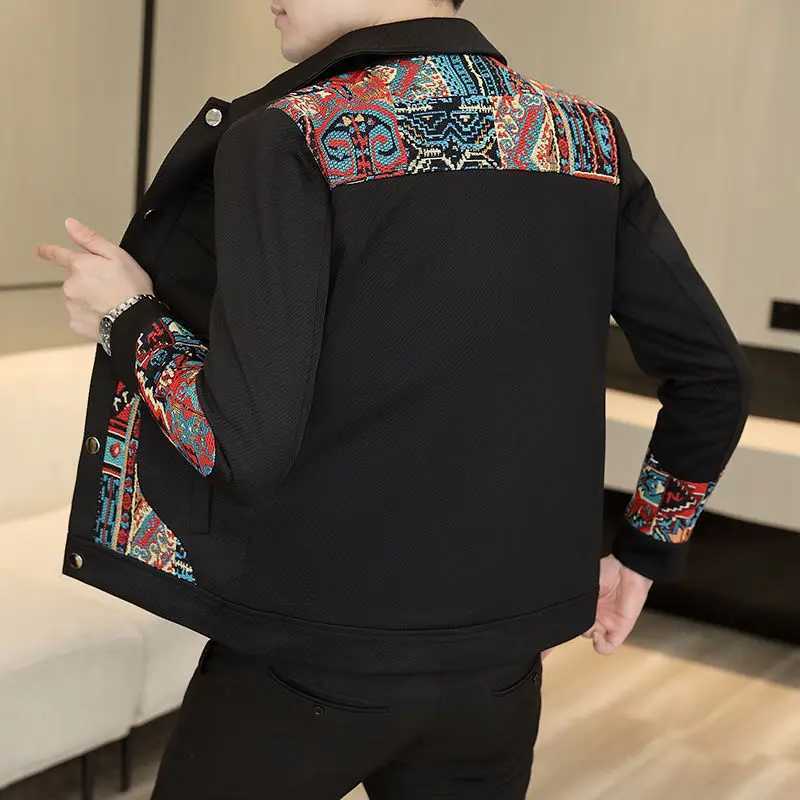 Spring Autumn KPOP Fashion Style Harajuku All Match Tops Loose Slim Fit Casual Lapel Outerwear Korean Style Long Sleeve Jackets W250524