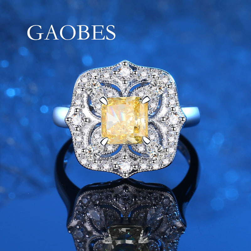 Chic 925 Sterling Silver Radiance Design Diamonds: Select from Three Hues of Exquisite Jewellery