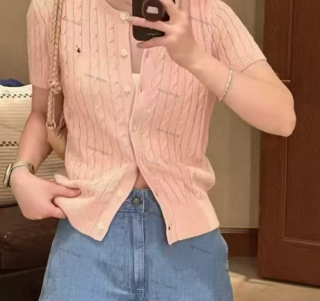 Designer Women's Sweater Polo Sweater Women's Fashion High Quality Knitted Sweater Casual Embroidery