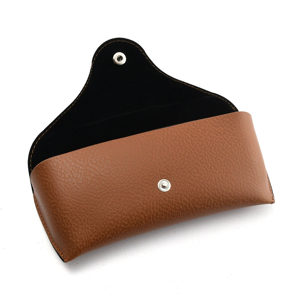 COHK Fashion Leather Soft Sunglasses Case For Men Glasses Box Bag Hard Protector Eyeglasses Accessories 250519