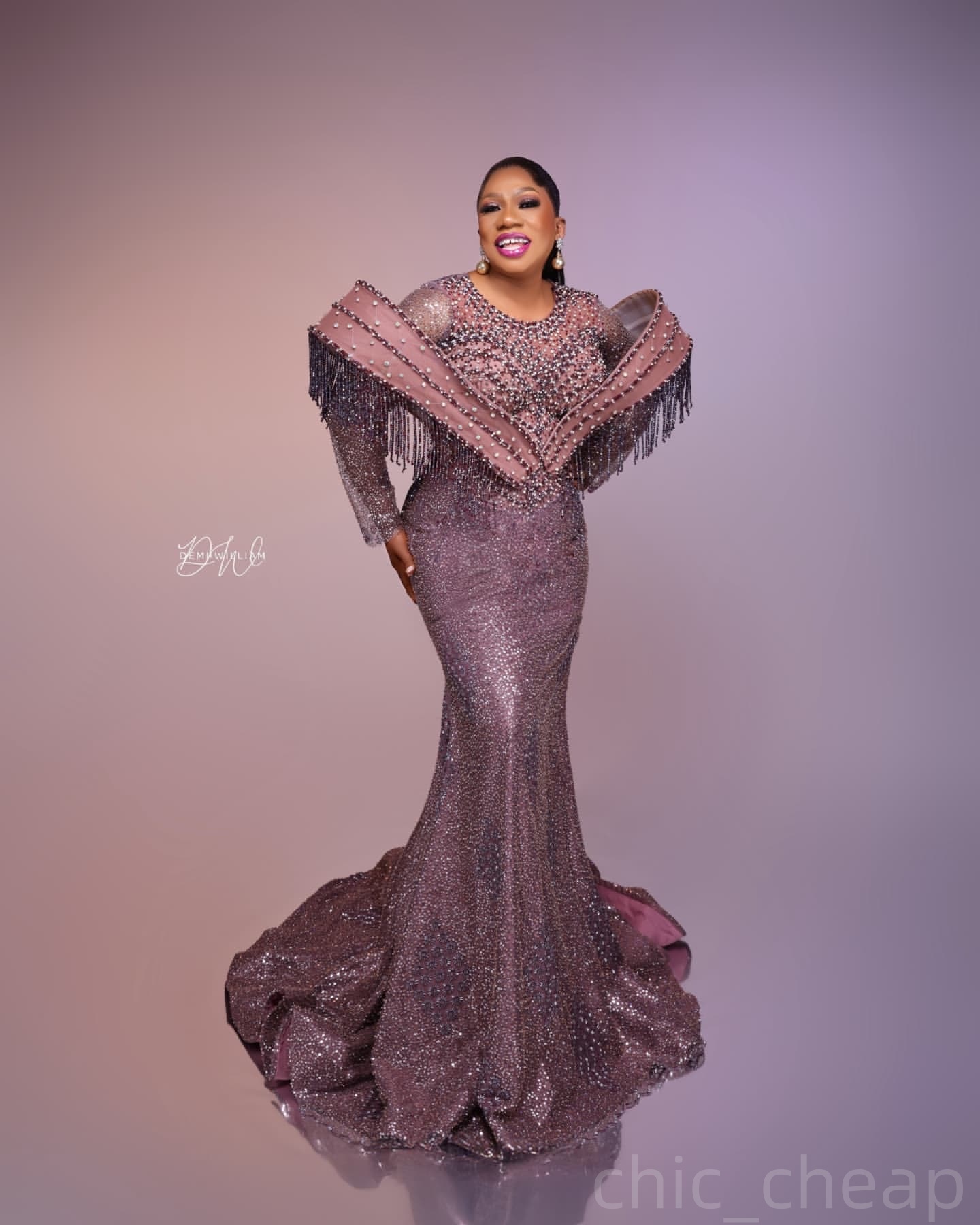 Brown Mermaid Prom Dresses 2025 Crystals Beaded Sequined Stylish Evening Formal Party Second Birthday Engagement Gowns Plus Size Dress For Special Occ
