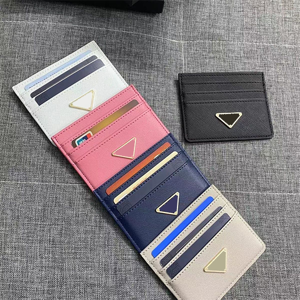 Bank Card Holder Wallet Designer Woman high quality Mini Wallets Cruciate cortex Luxury Mens Wallet Women Key Pocket Interior Slot Purses