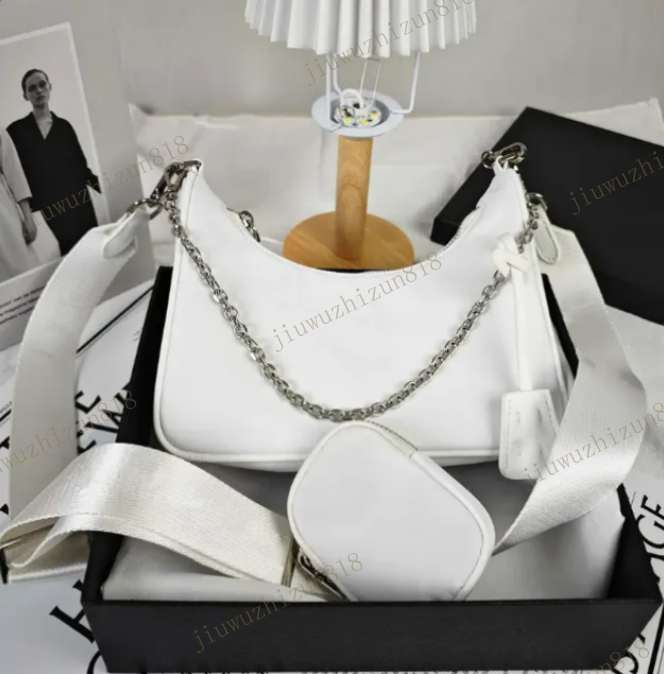 Designer Bag Shoulder Bag Crossbody Bag 2005 Hand Bag Hig Quality Shoulder Bag Three In OneCrossbody Bag Luxury Handbag Fashion Wallet Black Classic Nylon Bag 2000 A1