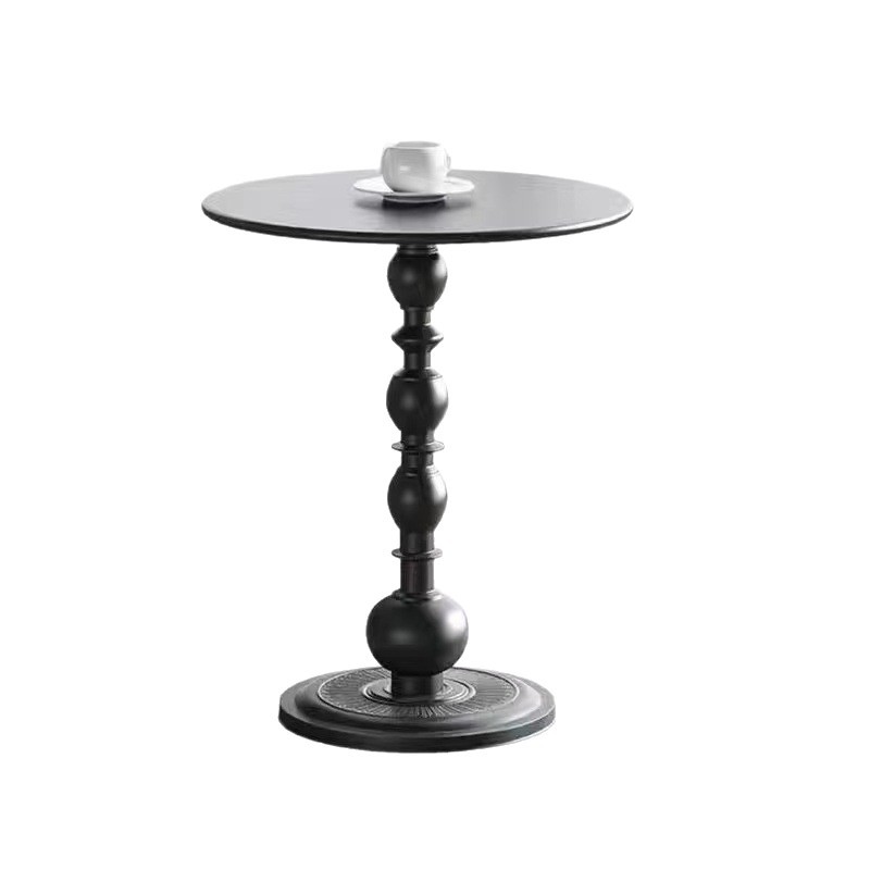B5244 Retro living room side table sofa side cabinet light luxury small coffee table