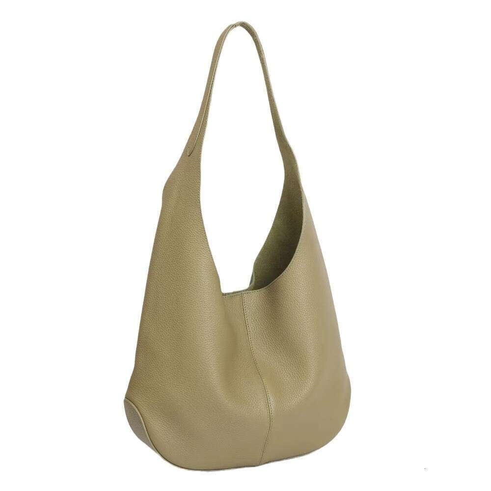 Tote Bag New European And American Large-Capacity Underarm Tote Bags With Cowhide Leather Women's Cross-Border Versatile Shoulder Bag Lady Bags
