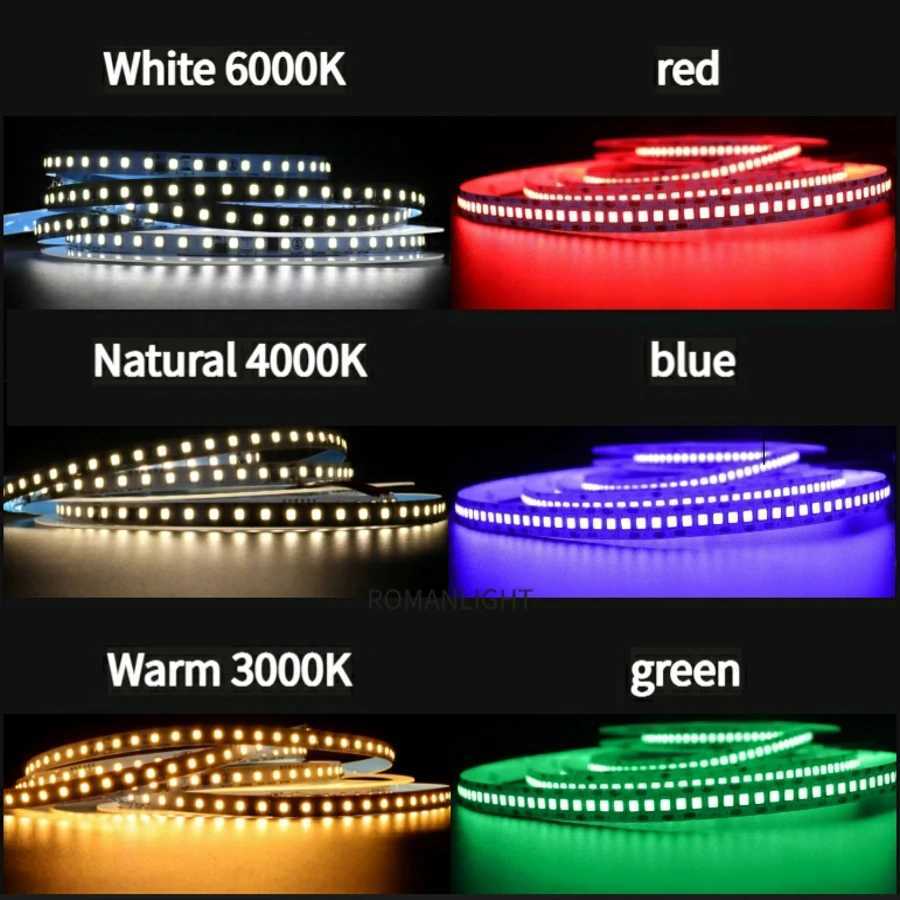 5V USB LED Strip Light with Switch Decoration Waterproof Tape for House Room Backlight 1M 2M 3M 5M Ribbon W250524