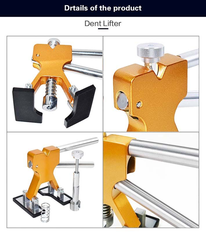 Professional Grade Paintless Dent Repair Kit - Precision Motor Vehicle & Bike Damage Fixing Supplies