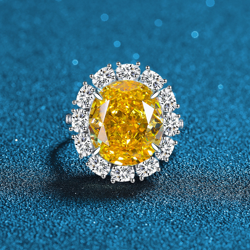 Chic Feminine Adornment Crafted from Premium .925 Silver, this Ornate Ring Highlights Unique Flora Motif Complemented by Exquisite Semi-Precious Jewel